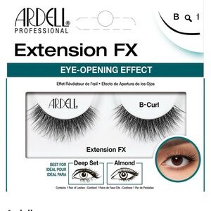 Ardell Extension FX B-Curl Eye-Opening Effect Lashes - Set of (4) Pairs, **NIB**
